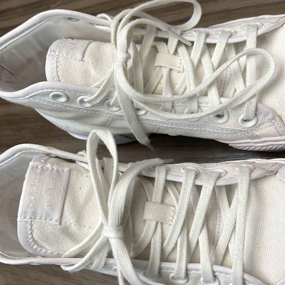 ADIDAS NEZZA TREK PLATFORM SHOES WOMENS WHITE SIZE 6.5 - Picture 5 of 16